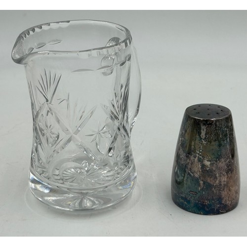 1334 - Vintage items : 4 x glass paperweights to include two Caithness, one yellow 'Carnival' etched to bas... 