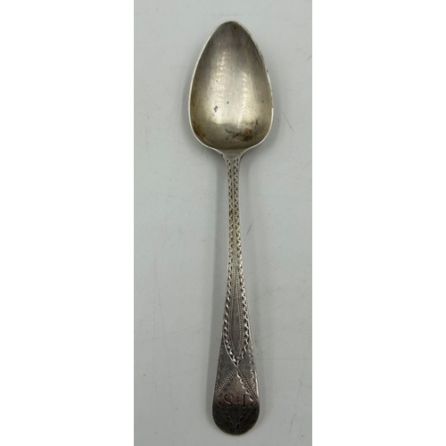 914 - Ten hallmarked silver teaspoons with various marks and makers to include 4 x Exeter 1856 maker Josia... 