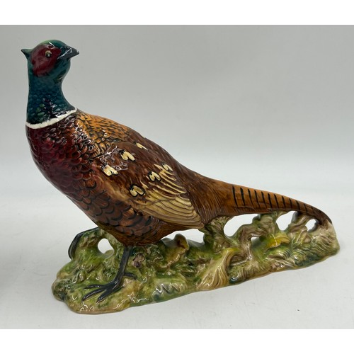 1339 - Various vintage items comprising Beswick: pheasant 19cm h, shire horse, sheep dog 7cm h,  a pair of ... 