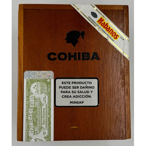 1332 - A box of twenty five Cuban Cohiba Siglo VI Robusto Extra cigars. Opened to check contents.