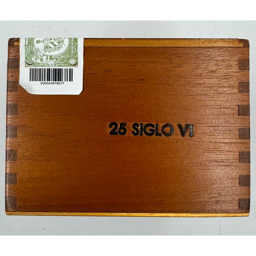 1332 - A box of twenty five Cuban Cohiba Siglo VI Robusto Extra cigars. Opened to check contents.