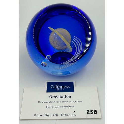 480 - Four Limited Edition Caithness paperweights to include two by Sarah Peterson : 'Over The Rainbow' Sh... 