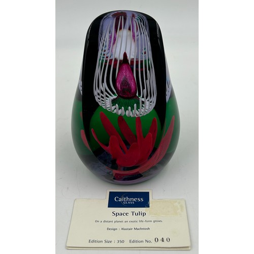 480 - Four Limited Edition Caithness paperweights to include two by Sarah Peterson : 'Over The Rainbow' Sh... 