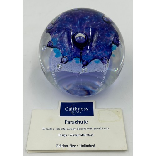 481 - A collection of Caithness glass paperweights,all with certificates: Crystal Carousel  (pink) Crystal... 