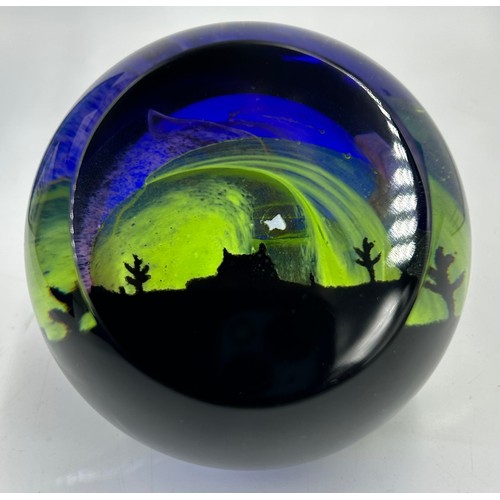 482 - A large group of Caithness paperweights to include:  Wonderful World Wishing On a Star, Seabed Starf... 