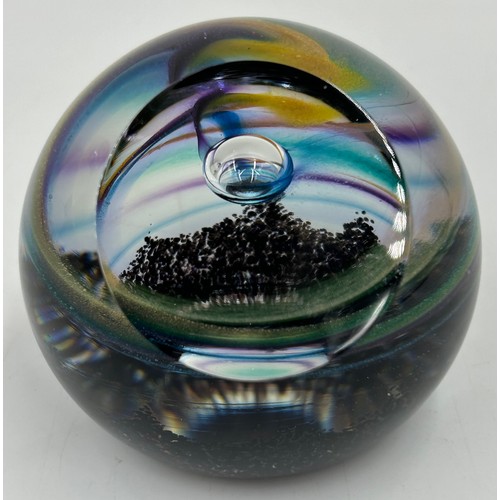 482 - A large group of Caithness paperweights to include:  Wonderful World Wishing On a Star, Seabed Starf... 