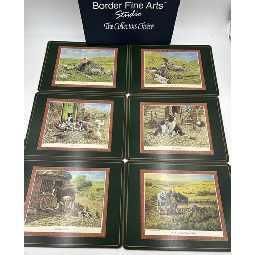 309 - A collection of Border Fine Arts items to include Cattle Country Show Belgian Blue Bull A0742, The S... 