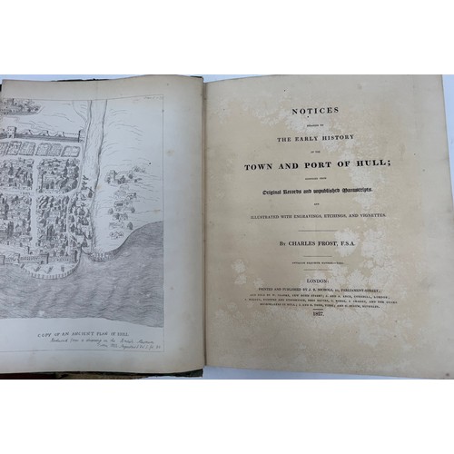 1225 - Hadley, George. A New and Complete History of the Town and County of the Town of 
Kingston upon Hull... 