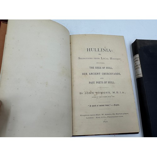 1226 - Tickell, Rev. John. History of the Town and County of Kingston upon Hull. Hull. Thomas Lee.
1796. Ex... 