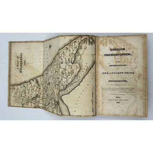 1229 - Thompson, Thomas. Ocellum Promontorium. Hull. 1821 bound with Thompson, Thomas. A 
History of the Ch... 