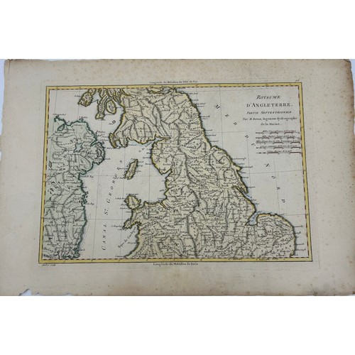 1471 - A collection of 33 unframed maps, various ages by Stieler, J&C Walker, Cooper, Andre, Stanford's etc... 