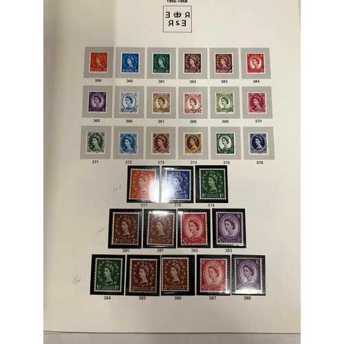 829 - An accumulation of GB and World Stamps both mint and used  to include four albums of GB stamps, the ... 