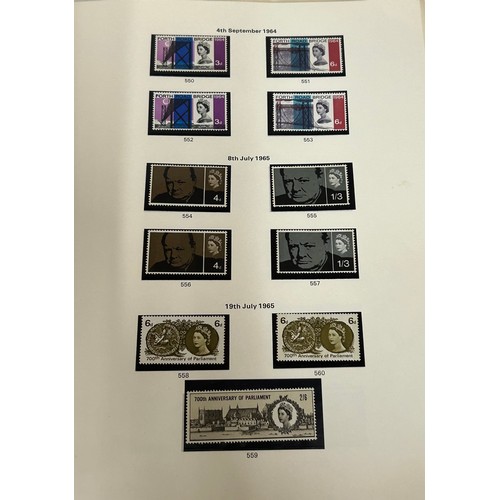 829 - An accumulation of GB and World Stamps both mint and used  to include four albums of GB stamps, the ... 