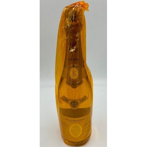 1276 - Champagne: a single bottle of Louis Roederer Cristal champagne, 2008, 12%, 750ml, boxed.