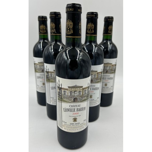 1277 - Chateau Leoville Barton Cru Classe 2000, Saint-Julien 6 x 75cl.