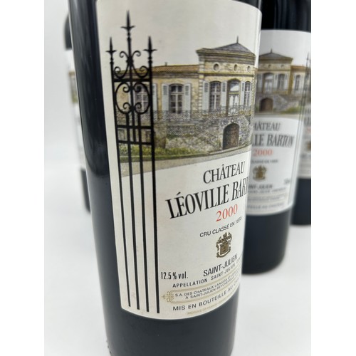 1277 - Chateau Leoville Barton Cru Classe 2000, Saint-Julien 6 x 75cl.