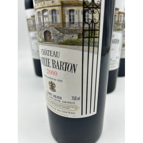 1277 - Chateau Leoville Barton Cru Classe 2000, Saint-Julien 6 x 75cl.