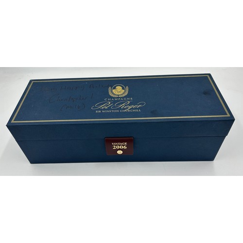 1278 - One bottle Pol Roger champagne vintage 2006 Sir Winston Churchill, boxed.