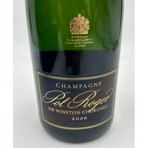 1278 - One bottle Pol Roger champagne vintage 2006 Sir Winston Churchill, boxed.