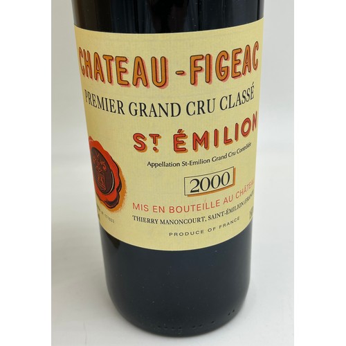 1280 - A bottle of Chateau Figeac Premier Grand Cru Classe 2000 St Emilion 1500ml. Bottle No 171033.