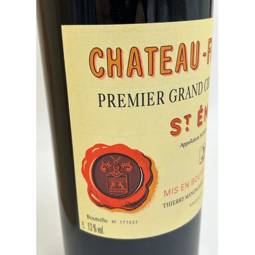 1280 - A bottle of Chateau Figeac Premier Grand Cru Classe 2000 St Emilion 1500ml. Bottle No 171033.