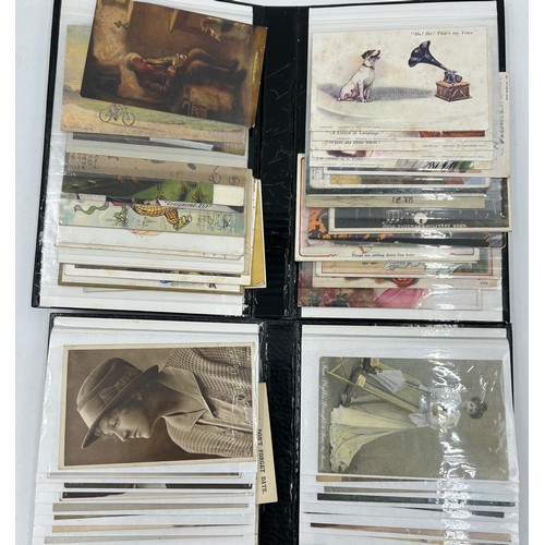 993 - Five albums of mixed Postcards approximately 340 to include mainly Great Britain, coastal, countrysi... 