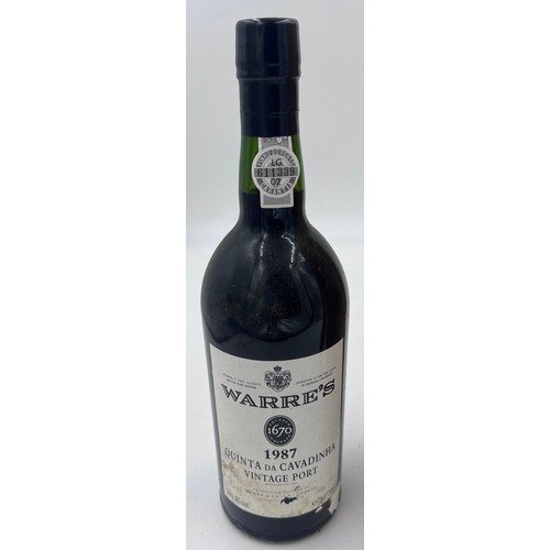 1252 - Warre's 1987 Quinta da Cavadinha vintage port 750ml.