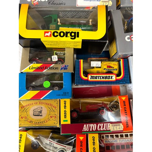 1327 - A selection of Matchbox, Corgi, Hot Wheels, Efsi, Tuf Toys etc to include Corgi Ford Model T, 1953 M... 