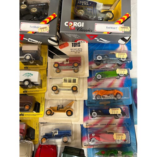 1327 - A selection of Matchbox, Corgi, Hot Wheels, Efsi, Tuf Toys etc to include Corgi Ford Model T, 1953 M... 