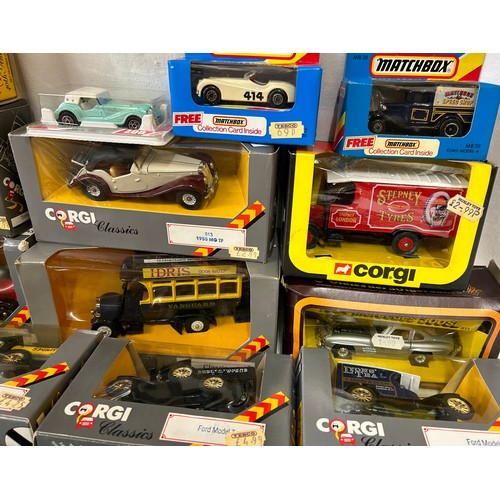 1327 - A selection of Matchbox, Corgi, Hot Wheels, Efsi, Tuf Toys etc to include Corgi Ford Model T, 1953 M... 