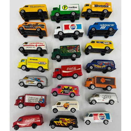 1328 - A large collection of model vehicles to include 9 Solido, 26 Efsi, 20 Corgi Juniors, approx 100 Matc... 