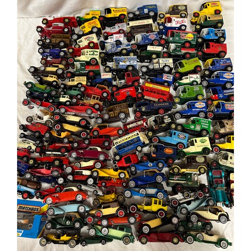 1328 - A large collection of model vehicles to include 9 Solido, 26 Efsi, 20 Corgi Juniors, approx 100 Matc... 