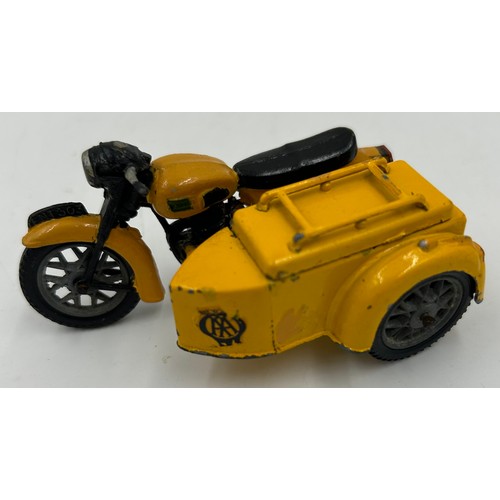 1329 - A Zebra Toys AA patrol motor bike along with two Burago racing cars scale 1/18 comprising of an Alfa... 