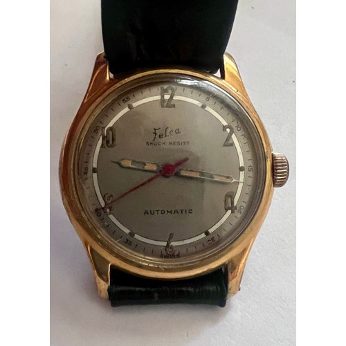 748 - Two wristwatches to include a ladies gold plated Raymond Weil Geneve (untested) and a gentleman's Fe... 