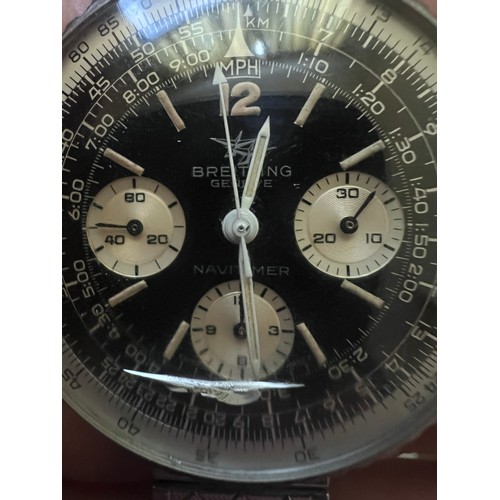 749 - Breitling Navitimer chronograph manual wind wristwatch, 1960's, Ref. 806, Cal. 178, 17 jewel movemen... 