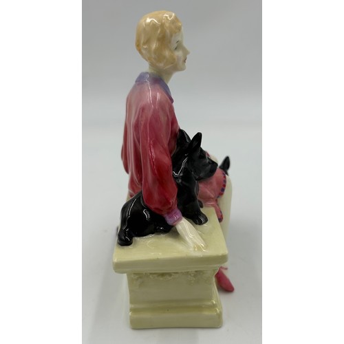 340 - A Royal Doulton figure, Scotties HN1281. 14.5cm h.