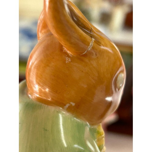 341 - Royal Doulton 'Farmer Bunnykin' with the Bunnykins stamp to base 19cm h.