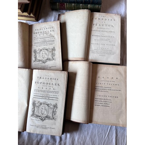 1173 - Classics. Virgil. The Works translated into English Verse by Mr Dryden. London. C. Bathurst et 
al. ... 