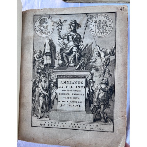 1175 - Classics. Flacci, C. Valerii (Gaius Valerius Flaccus). Argonauticon libri octo. Curante Petro 
Burma... 