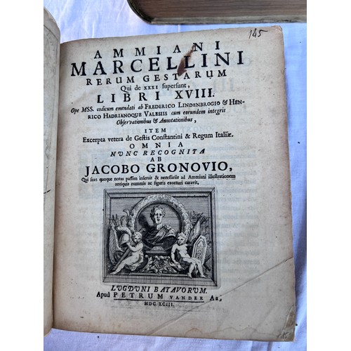 1175 - Classics. Flacci, C. Valerii (Gaius Valerius Flaccus). Argonauticon libri octo. Curante Petro 
Burma... 