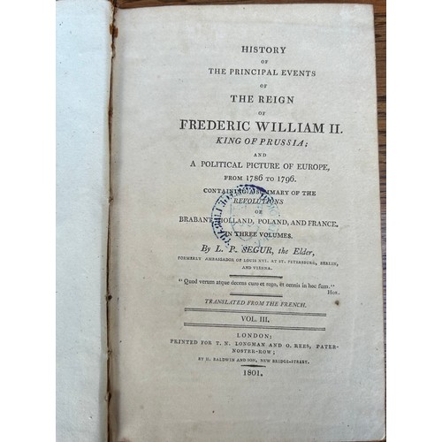 1180 - World History. Justamond, J.O. The Private Life of Lewis XV. London. Charles Dilly. 1781. 4 
vols. F... 