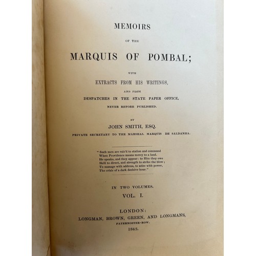 1200 - European Biography. Richelieu, Marechal Duc de. Memoires. Londres, Marseille & Paris. 1790. 
4 vols.... 