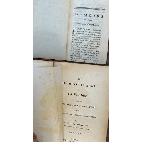 1200 - European Biography. Richelieu, Marechal Duc de. Memoires. Londres, Marseille & Paris. 1790. 
4 vols.... 