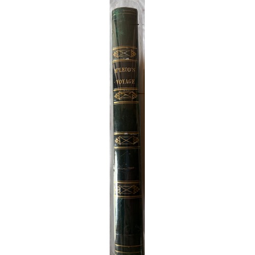 1202 - M’Leod, John. Voyage of His Majesty’s Ship Alceste. London. John Murray. 1818. Second 
edition. 5 co... 