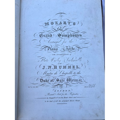 1206 - C19th Musical Scores. Rossini. Il Barbiere di Seviglia. Vienna. M J Leidesdorf. ND (Circa 1826 
- 18... 