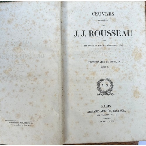 1211 - French Authors. Moliere, Jean-Baptiste Poquelin de. Les Oeuvres de Monsieur de Moliere. 
Nouvelle Ed... 