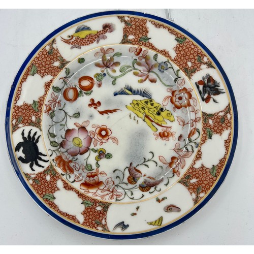 192 - A group of early 19th century blue and white transfer-printed and hand-painted Spode wares, either i... 