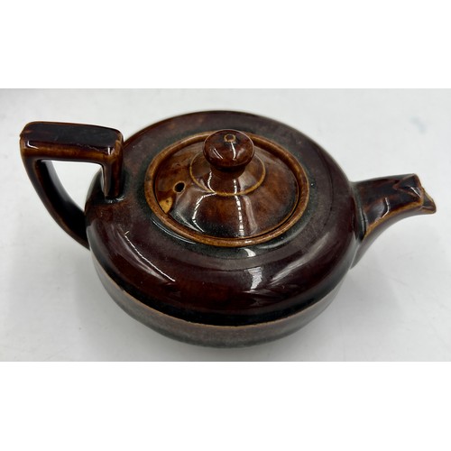 200 - A group of mainly early 19th century brown glazed and other similar wares, c. 1820-40. To include: f... 