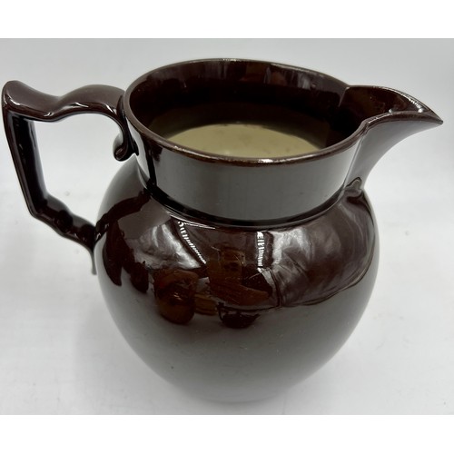 200 - A group of mainly early 19th century brown glazed and other similar wares, c. 1820-40. To include: f... 