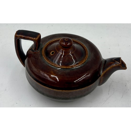 200 - A group of mainly early 19th century brown glazed and other similar wares, c. 1820-40. To include: f... 